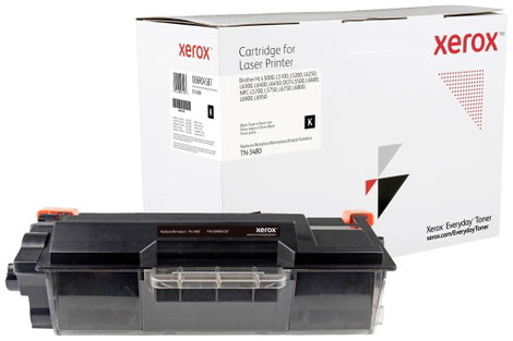 Xerox Toner helyettesíti Brother TN-3480 Kompatibilis Fekete 8000 oldal Everyday