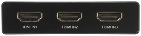 SpeaKa Professional SP-HDS-210 3 port HDMI switch Ultra HD-re alkalmas 7680 x 4320 pixel 4. kép