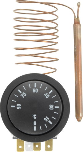 Sygonix Beépíthető termosztát Beépíthető 0 - 90 °C