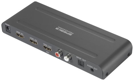 SpeaKa Professional SP-HDA-300 2+1 port HDMI switch ARC (Audio Return Channel) 3480 x 2160 pixel 2. kép