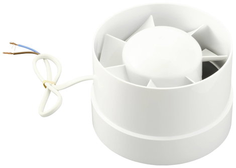 Sygonix SY-5233250 Cső szellőztető 230 V/AC 240 m³/óra 125 mm 5. kép