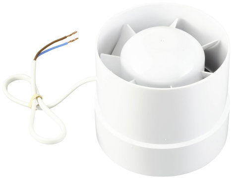 Csőbe építhető szellőztető ventilátor 230 V/AC 130 m³/óra 100 mm, Sygonix SY-5233248 5. kép