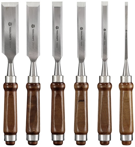 Favéső készlet, 6 részes, Toolcraft TO-7873785