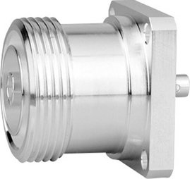 Telegärtner J01121D0044 J01121D0044 7-16 DIN csatlakozó Alj, beépíthető 50 Ω 1 db