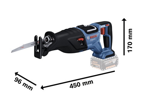 Bosch Professional GSA 18V-28 Akkus kardfűrész 06016C0001 kefe nélkül, akku nélkül 18 V 12. kép