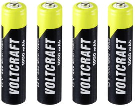 VOLTCRAFT Endurance HR03 Mikroakku NiMH 1000 mAh 1.2 V 4 db