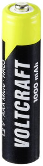 VOLTCRAFT Endurance HR03 Mikroakku NiMH 1000 mAh 1.2 V 4 db 2. bélyegkép
