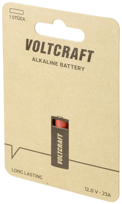 VOLTCRAFT Speciális elem 23 A Alkáli mangán 12 V 55 mAh 1 db 2. kép