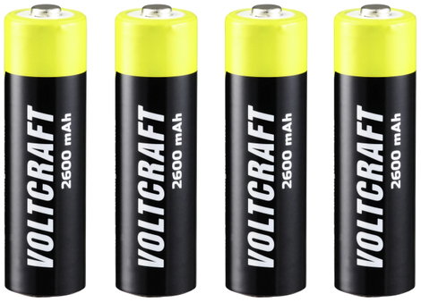 VOLTCRAFT Endurance Ceruzaakku NiMH 2600 mAh 1.2 V 4 db