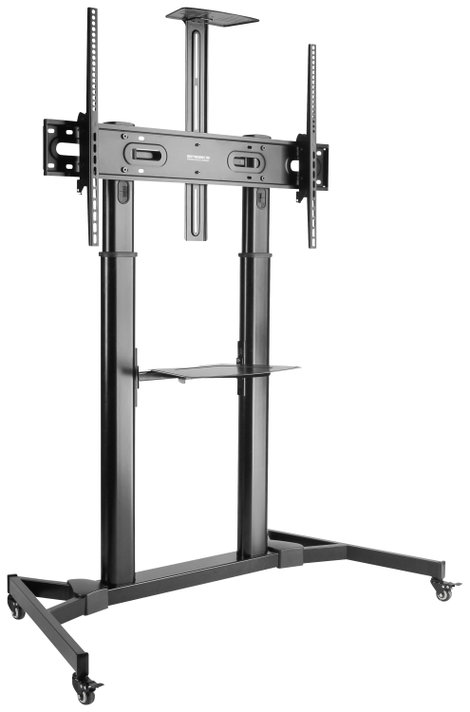 SpeaKa Professional SP-TVC-600 TV kocsi 152,4 cm (60) - 254,0 cm (100) Állítható magasságú, Kihúzhat