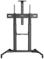 SpeaKa Professional SP-TVC-600 TV kocsi 152,4 cm (60) - 254,0 cm (100) Állítható magasságú, Kihúzhat 2. bélyegkép