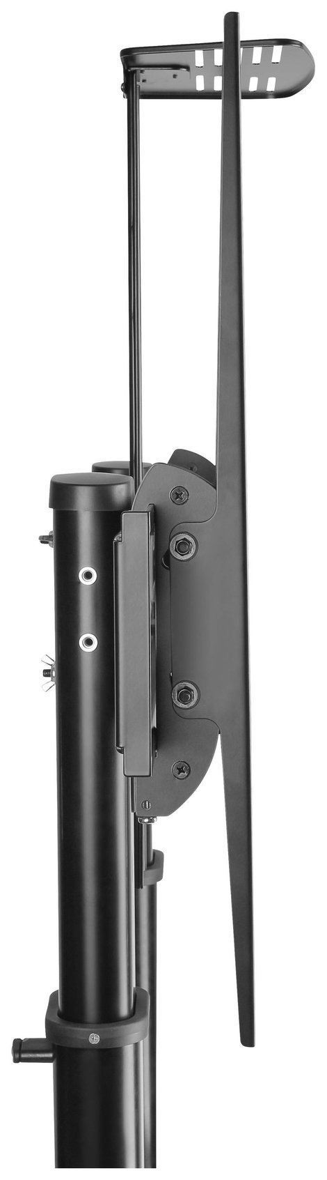 SpeaKa Professional SP-TVC-600 TV kocsi 152,4 cm (60) - 254,0 cm (100) Állítható magasságú, Kihúzhat 3. kép