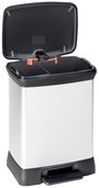 Curver DECO Bin 240638 Szemeteskuka 30 l (Sz x Ma x Mé) 390 x 510 x 290 mm Ezüst, Fekete 1 db 2. bélyegkép