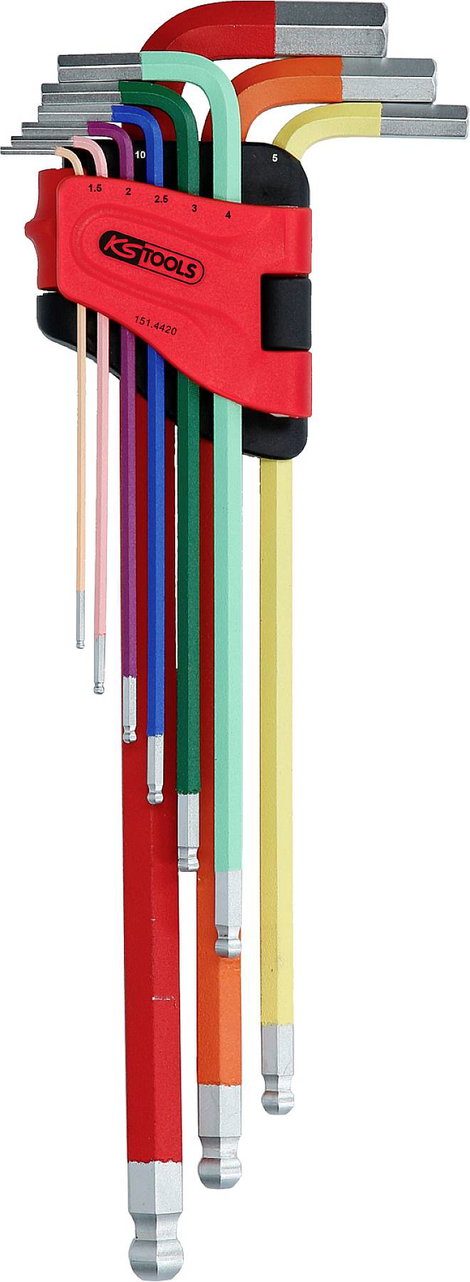 KS Tools 151.4420 Hajlított csavarhúzó készlet 2. kép