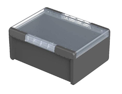 Bopla B 273616 PC-V0-G-7024 Bocube 96027674 Kültéri ház Polikarbonát V0 Grafitszürke (RAL 7024) 1 db 2. kép