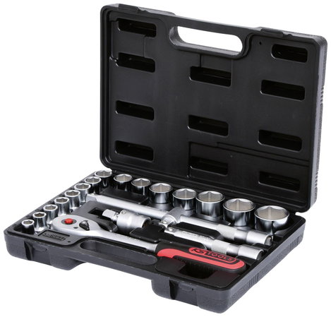 KS Tools 911.0620 Dugókulcs készlet 20 részes 911.0620