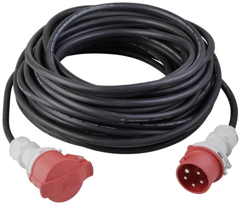 Sygonix SY-5245022 Áram Hosszabbítókábel 16 A Fekete 25 m H07RN-F 5G 1,5 mm² időjárásálló, Kültérre 2. kép