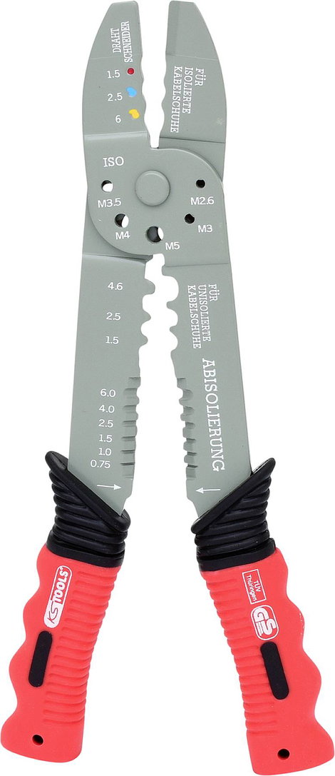 KS Tools 115.1231 1151231 Krimpelőfogó 0.75 - 6 mm²
