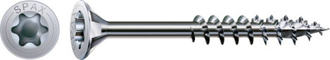 SPAX SPAX Seko-T-Tg 191010601405 Facsavar 6 mm 140 mm Torx, E TORX Acél Galvanikusan cinkezett 100 d