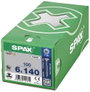SPAX SPAX Seko-T-Tg 191010601405 Facsavar 6 mm 140 mm Torx, E TORX Acél Galvanikusan cinkezett 100 d 3. bélyegkép