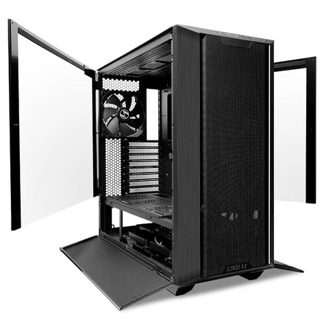 Lian Li Lian Li LANCOOL III Midi-Tower - schwarz Midi torony Számítógép ház Fekete 8. kép