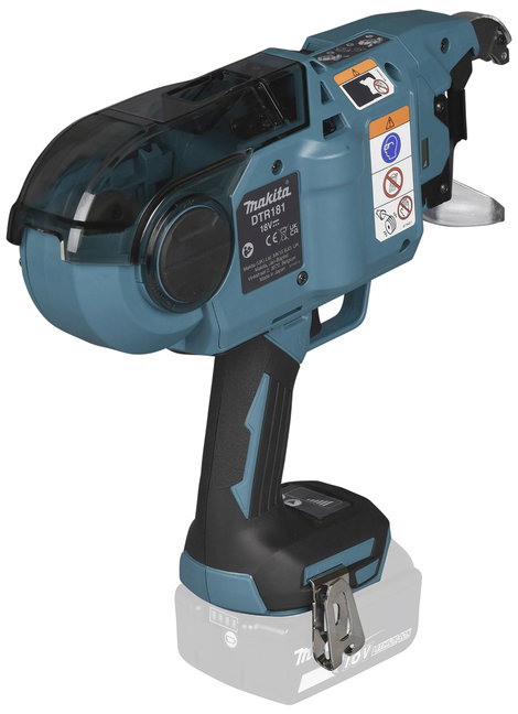 Makita DTR181ZJ Akkus betaonacél kötöző 18 V akku nélkül, töltő nélkül 5. kép