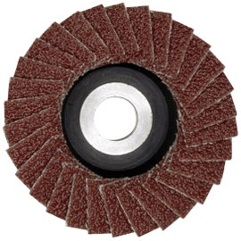 Proxxon 28591 Lamellás csiszolókorong Ø 50 mm Furat átmérő 10 mm Temperöntvény, Szürke öntvény, Neme