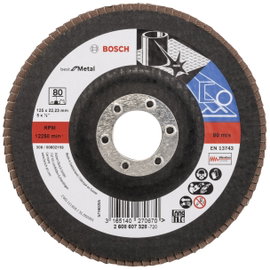 Bosch Accessories 2608607328 X571 Felületcsiszoló korong Ø 125 mm Furat átmérő 22.33 mm Acél 1 db