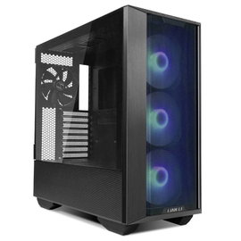 Lian Li Lian Li LANCOOL III Midi-Tower, RGB - schwarz Midi torony Számítógép ház Fekete