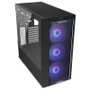 Lian Li Lian Li LANCOOL III Midi-Tower, RGB - schwarz Midi torony Számítógép ház Fekete 2. bélyegkép