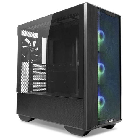Lian Li Lian Li LANCOOL III Midi-Tower, RGB - schwarz Midi torony Számítógép ház Fekete 3. kép