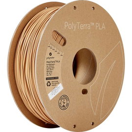 Polymaker 70976 PolyTerra 3D nyomtatószál PLA műanyag alacsonyabb műanyag tartalom 1.75 mm 1000 g Fa