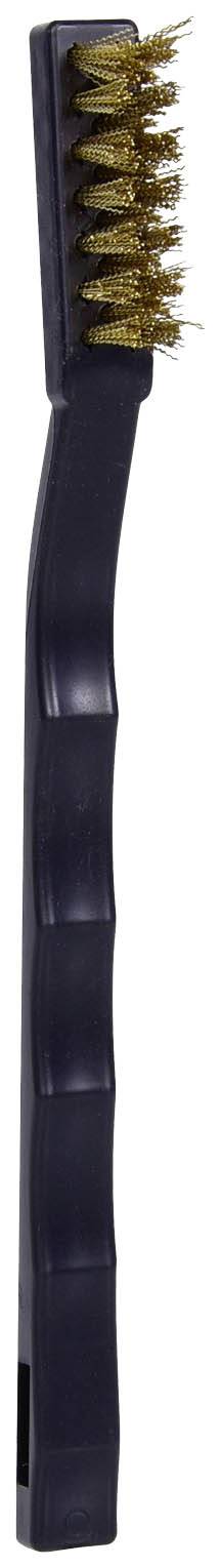 KS Tools 2012316 Sárgaréz drót gyújtógyertya drótkefe, 2 soros, 170 mm 4. kép