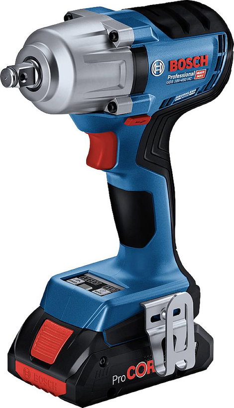 Bosch Professional GDS 18V-450 HC 06019K4002 Akkus ütvecsavarozó Vele szállított akkuk száma 2 Lítiu 2. kép