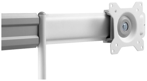 Neomounts DS75-450WH2 2 részes Monitor asztali tartó 43,2 cm (17) - 81,3 cm (32) Fehér Állítható mag 10. kép
