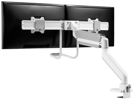 Neomounts DS75-450WH2 2 részes Monitor asztali tartó 43,2 cm (17) - 81,3 cm (32) Fehér Állítható mag 12. kép