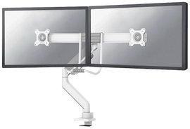 Neomounts DS75-450WH2 2 részes Monitor asztali tartó 43,2 cm (17) - 81,3 cm (32) Fehér Állítható mag