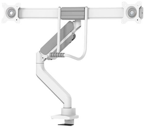 Neomounts DS75-450WH2 2 részes Monitor asztali tartó 43,2 cm (17) - 81,3 cm (32) Fehér Állítható mag 2. kép