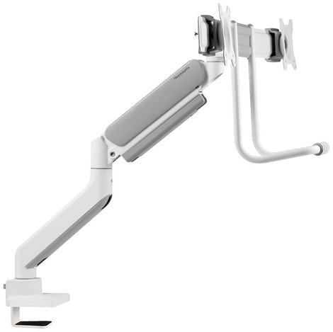 Neomounts DS75-450WH2 2 részes Monitor asztali tartó 43,2 cm (17) - 81,3 cm (32) Fehér Állítható mag 4. kép