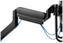 Neomounts DS75-450BL2 2 részes Monitor asztali tartó 43,2 cm (17) - 81,3 cm (32) Fekete, Fekete/kék 7. bélyegkép