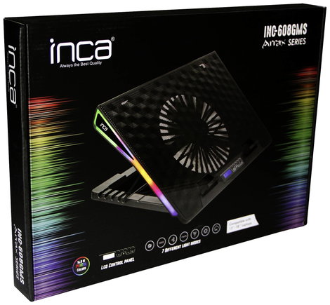 INCA INC-608GMS Notebook állvány hűtő funkcióval 4. kép