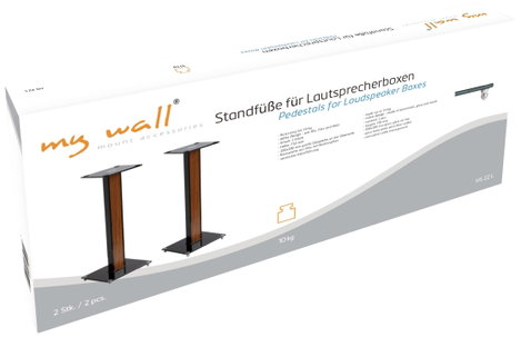 My Wall HS22L Hangfalállvány Fekete 2 db 6. kép