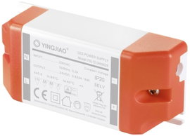 LED transzformátor Állandó feszültségű Fényerő-szabályozó nélkül, Túlterhelés elleni védelem 1 db