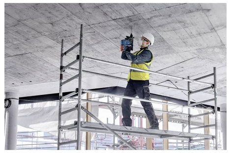 SDS-Plus akkus ütvefúró 18 V 5 Ah Lítiumion, Bosch Professional GBH 18V-24 C 5. kép