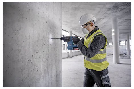 Bosch Professional GBH 18V-24 C SDS-Plus-Akkus fúrókalapács 18 V Lítiumion kefe nélkül, akku nélkül 3. kép