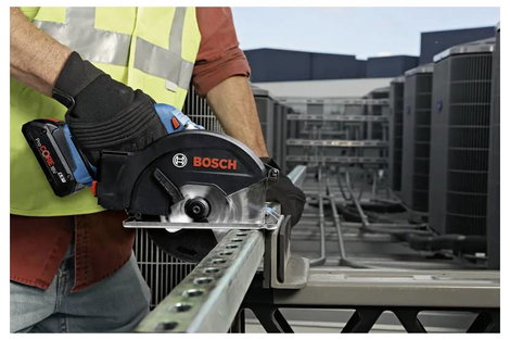 Bosch Professional GKM 18V-50 Akkus kézi körfűrész Vágási mélység max. (90°) 50 mm akku nélkül 18 V 2. kép