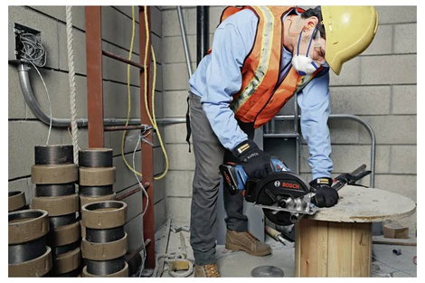 Bosch Professional GKM 18V-50 Akkus kézi körfűrész Vágási mélység max. (90°) 50 mm akku nélkül 18 V 3. kép