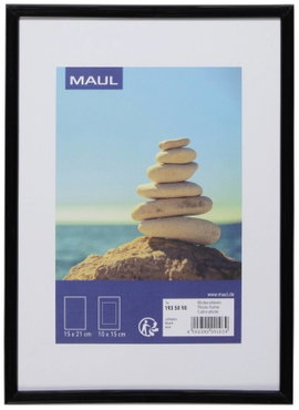 Maul 1935090 Cserélhető képkeret Papírformátum: 15 x 21 cm Fekete