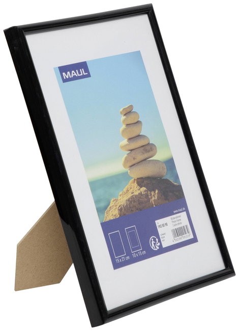 Maul 1935090 Cserélhető képkeret Papírformátum: 15 x 21 cm Fekete 2. kép