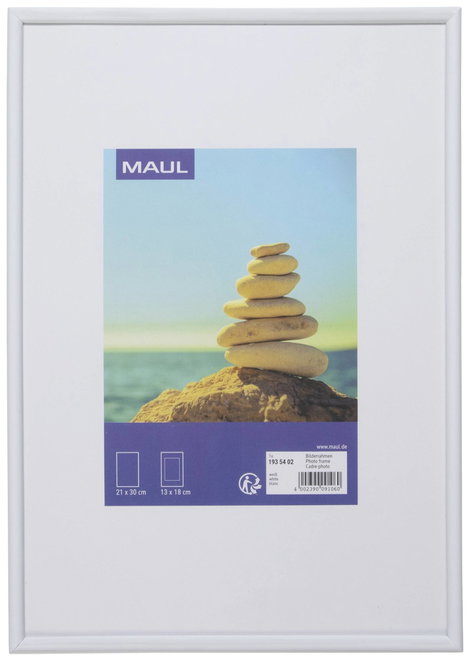 Maul 1935402 Cserélhető képkeret Papírformátum: 21 x 30 cm Fehér